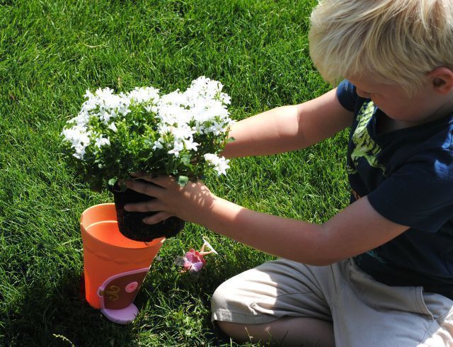 Magical gardening with children